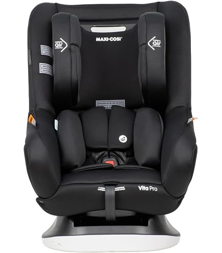Britax Safe-n-Sound Maxi Guard Black, Forward Facing Harnessed Car Seat, in-Built Harness, Side Impact Protection, Easy Adjust Headrest, Cup Holders, 6 Months – 8 Years (8028) Baby