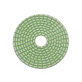 三和研磨工業 イージーきらら 直径:80mm ウォーターポリッシャー用 御影石用 研磨砥石 ダイヤペーパー (#2000, 100mm)