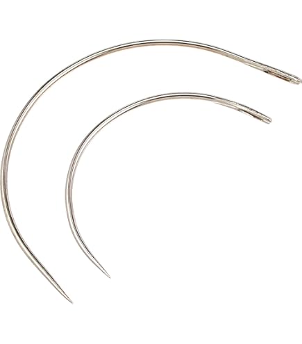 手根・足根針 Amazon | クラフト社 曲り手縫い針 太 8612 | 手縫い針 通販