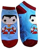 【スーパーマン SUPERMAN】Pop Heroes スニーカーソックス・靴下 [並行輸入品]