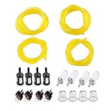 Perfk 燃料ライン　交換部品　ガスライン　プーランエイザーチェーンソー部品用　燃料フィルター用電球　便利