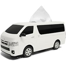 Amazon｜ティッシュケース トヨタハイエース ホワイト 2代目 hiace