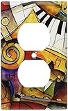 Art Plates - Keyboard Switch Plate - Outlet Cover [並行輸入品]