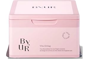 ByUR（バイユア） フェイスパック シートマスク フェイスマスク 大容量タイプ 30枚 毛穴 くすみ デイリー アクアセラムマスク (ビタギビング)