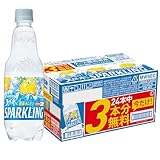 [炭酸水] サントリー 天然水スパークリング レモン 500ml×21本+3本付