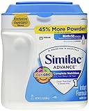Similac　粉ミルク　鉄分入り　Similac Advance Infant Formula Powder with Iron (964-g) Birth to 12 Months 粉ミルク　対象