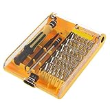 1 本のトルクスネジを精密ドライバーの携帯電話の修理工具ピンセットモバイルキット MC 45