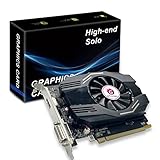 GPVHOSO GT 1030 4GB GDDR4 ビデオグラフィックスカード GPU シングルファン冷却システム HDMI/DVI-D、DirectX 12、PCI Express 3.0、コンピューターゲームビデオカード、デスクトップGPU、4K対応