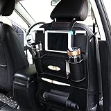 Rio Fusion自動車用品を収納する皮革レザー製PU素材車内装飾収納ボックス収納袋車載収納ボックス防水防汚取り付け簡単++車載活性竹炭 [並行輸入品]