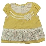 【秋冬物】(日本製) Pample Mousse(パンプルムース) ダブルフェイス起毛リボンモチーフ付チュニック 80cm /CR NO.DP-53152