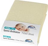 ALVI Terry fitted sheet natur 40x90 by Alvi