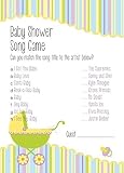 Baby shower, Game Striped Song Game, Boy / Girl by EzStickers
