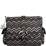 Kalencom Midi Coated Buckle Bag (Mini Chevron Sahara) by Kalencom [並行輸入品]
