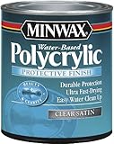 Minwax 63333 Satin Polycrylic Protective Finishes, 1 Quart [並行輸入品]