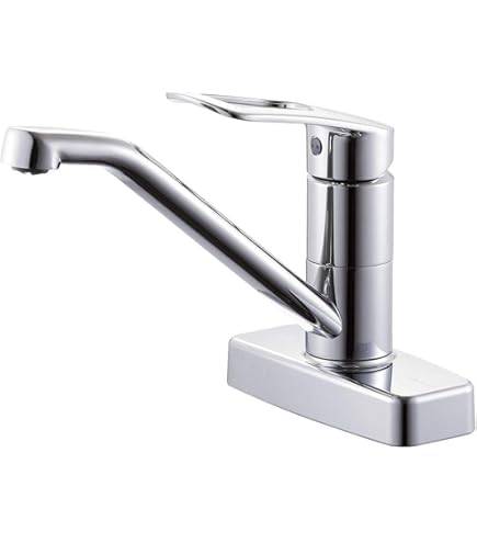 Amazon | KVK:流し台用シングルレバー式混合栓 ＜KM5081＞ 型式
