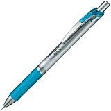 ぺんてる パック入りシャープペンシル エナージェルシャープ 0.5mm スカイブルー軸 XPL75-S