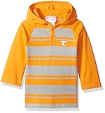 幼児用ラグビー長袖フード付きシャツ オレンジ