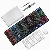 Tinbot マウスパッド 超大型 防水 ゲーミング マウスパッド キーボードパッド 滑り止めゴム底 滑り止め ステッチエッジ ゲーム オフィス ホーム用 男女兼用 (ブラック 30x80cm)