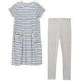 アビックス マミールナ マタニティパジャマ半袖 授乳口付き M-L ボーダーネイビー パイル・スムース 378436