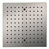 Dawn HSS0390400 Single Function Rectangle Rain Showerhead, Brushed Nickel [並行輸入品]