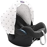 Dooky Hoody Replacement Infant Car Seat Hoods - Variety Of Designs Pink Stars by Dooky