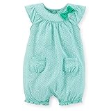Carter's （カーターズ） :: ロンパース ショートオール 半袖 女の子 綿ジャージー100% :: Jersey Floral Romper :: 24M (83-86cm) :: 83-8