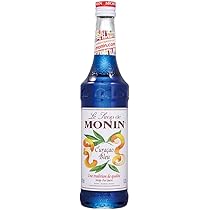 Amazon | MONIN モナン ブルー・キュラソウ・シロップ 700ml×2本