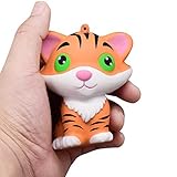 Slow Rising子供おもちゃ、Hunzed新しいジャンボSweet Tigerケーキクリーム香りつきケーキおもちゃAbreact Toy
