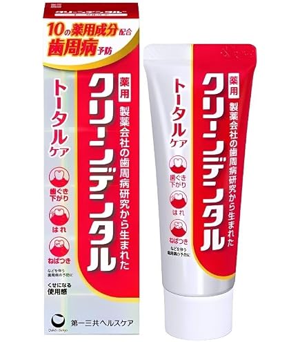 Amazon | 第一三共ヘルスケア 薬用歯磨き クリーンデンタル F 10個 