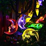 ソーラーライトストリング屋外ガーデン風景ライト20LEDフェスティバルウェディングガーデンデコレーション保存ランタン、パーティークリスマスハロウィーン、4.8メートルメートル長さ20灯 (色 : Fo