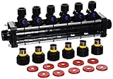 Viega 49063 PureFlow Minibloc Poly PEX Press 1/2-Inch to 6 Press No. of Outlets by Viega