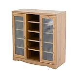 SATO ビストロ リビングストッカー ライトブラウン (高さ90幅86cm) BTC90-90GLBR