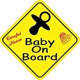 4.5 in x4.5in Baby On Board音楽バンパーステッカーデカールビニールウィンドウステッカーデカールby StickerTalk