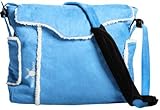 Wallaboo Nappy Changing Bag, Durable Faux Suede (Include Changing Pad, Bottle Case, Accessory Pouch)