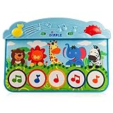 Dimple Animal Kick & Touch Musical Baby Piano Mat [並行輸入品]