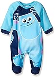 Disney Baby Boys' Monsters Inc. Sully Coverall Blue 3-6 Months [並行輸入品]