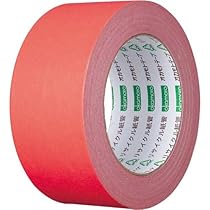 Amazon.co.jp: オカモト カラークラフトテープ 224WC 赤