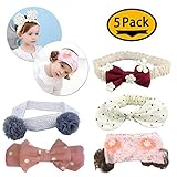 ベビーバンド、Maveek（マビーカー）赤ちゃん ヘアバンド　ベビーカチューシャ ヘアアクセサリー キッズ コットン リボン　髪飾り 髪留め　かわいい　花 新生児　出産祝い　お宮参り　誕生日　結婚式　