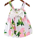 YY-Natuhi ベビー服 子供服 女の子 ワンピース 花柄 ドレス キッズ 女児 かわいい ふわふわ スカート 入園式 卒園式 赤ちゃん 七五三 出産祝い ベビースーツ 春夏 ノースリーブ リボン