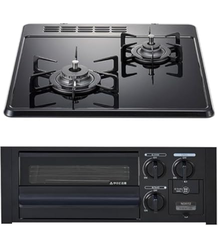 Amazon.co.jp: パロマ コンパクトキッチンシリーズ2口タイプビルトイン