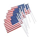 Aspire 50パック8.2 X 5.5インチPatriotic米国Hand HeldフラグAmericanパレード&の休暇の装飾 AL65507_USAFLAG
