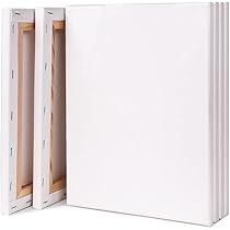 Amazon.co.jp: F4 6枚 セット キャンバス 張りキャンバス