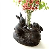 フラワーベース ペアラビットのミニベース [spc9013]