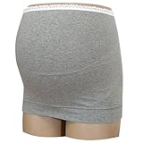 ネトゥル ベア天竺補助帯内蔵妊婦帯 L 杢グレー 6018