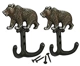 Matching Marching Furry Bearsアイアンフック、2のセット