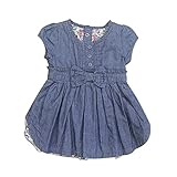 Cutelove 子供ドレス ワンピース 女の子 夏 袖なし 花柄 デニムワンピース 可愛い ベビー ドレス 素敵