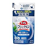 トイレマジックリン トイレ用洗剤 消臭・洗浄スプレー ミントの香り 詰替用 330ml