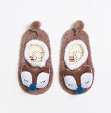 soothing ベビー 幼児用純綿靴下 床靴下 暖かい 滑り止め 全4色 *1