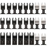 MOHOO マルチツール 半円状　替刃 セット マキタ 日立 ボッシュ カットソー ブレード 24pcs