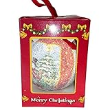 シオン工芸 クリスマスLEDボール スノーマン ギフトボックス入り